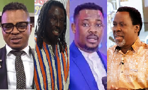 WATCH VIDEO: TB Joshua's death: Reactions of Obinim, Gaisie, Owusu Bempah, Kweku Bonsam