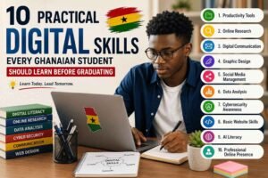 10 Digital Skills Every Ghanaian Student Should Learn