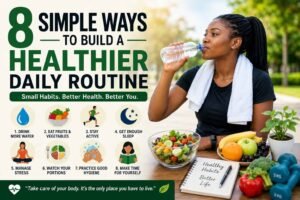 8 Simple Ways to Build a Healthier Daily Routine