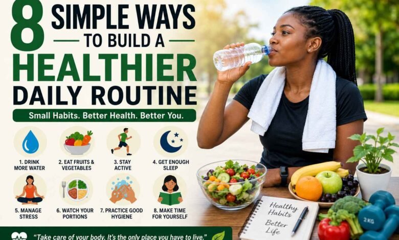 8 Simple Ways to Build a Healthier Daily Routine