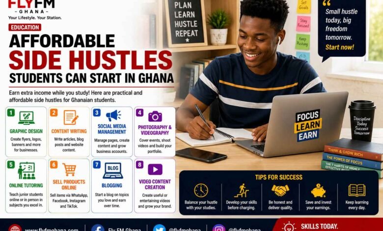 Affordable Side Hustles Students Can Start in Ghana