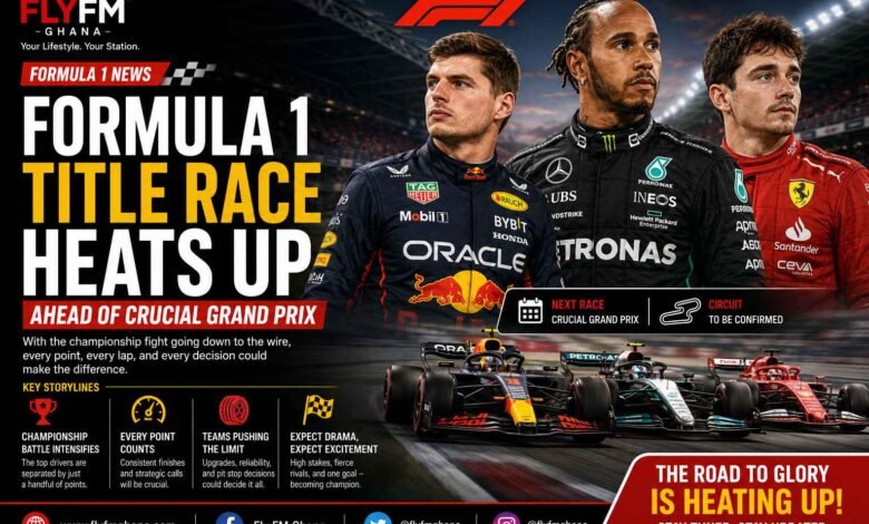 Formula 1 Title Race Heats Up Ahead of Crucial Grand Prix