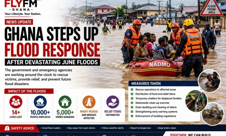 Ghana Steps Up Flood Response After Devastating June Floods