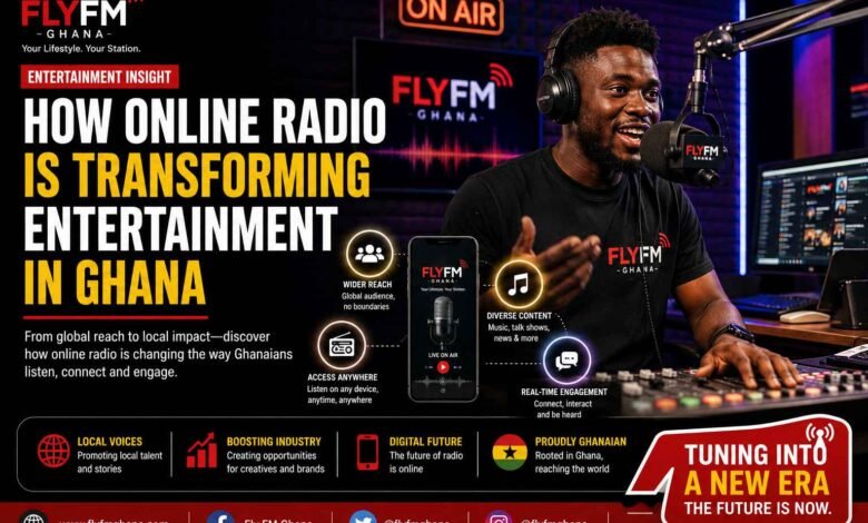 How Online Radio Is Transforming Entertainment in Ghana