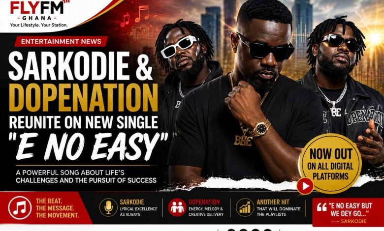 Sarkodie and DopeNation Reunite on New Single