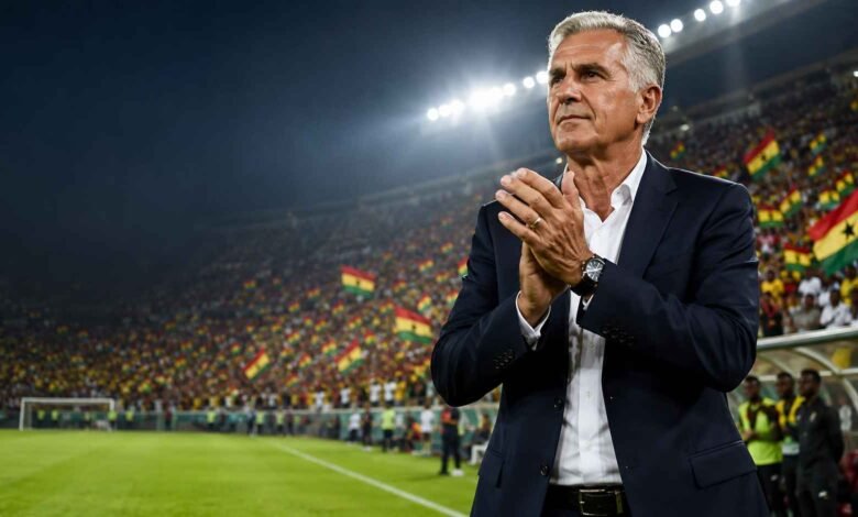 Carlos Queiroz Reappointed as Black Stars Head Coach Ahead