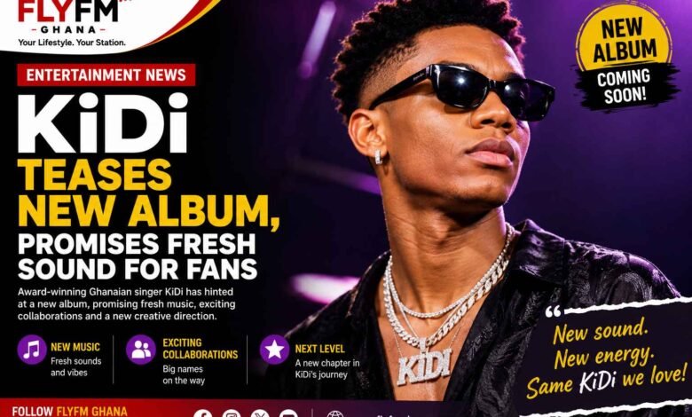 KiDi Teases New Album