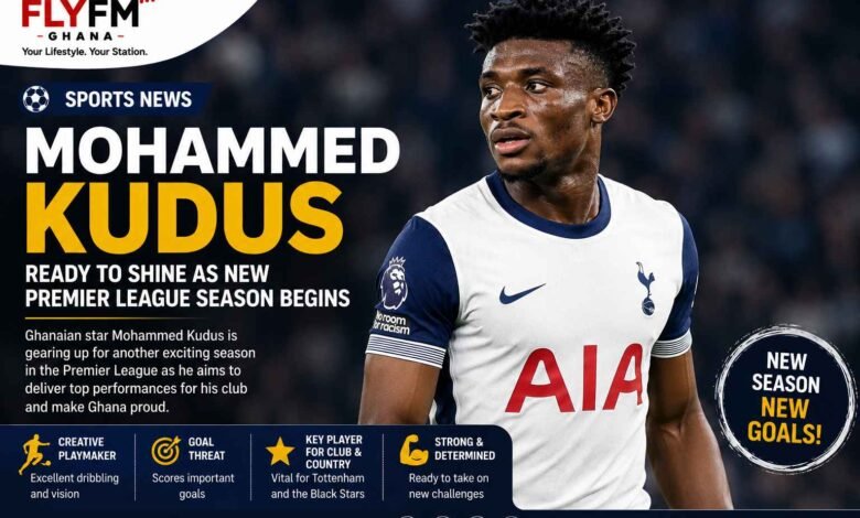 Mohammed Kudus Ready to Shine as New Premier League Season Begins