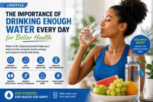 The Importance of Drinking Enough Water Every Day for Better Health