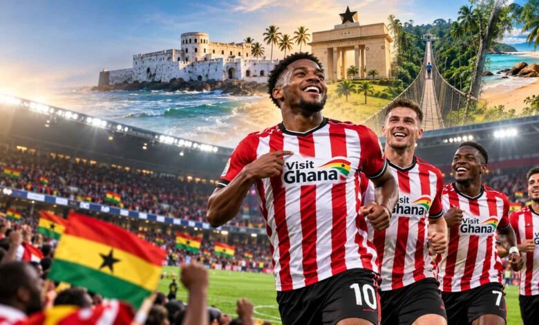 Visit Ghana to Appear on Sunderland Shirts in Premier League Partnership