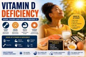 Vitamin D Deficiency Signs, Causes and How to Prevent It