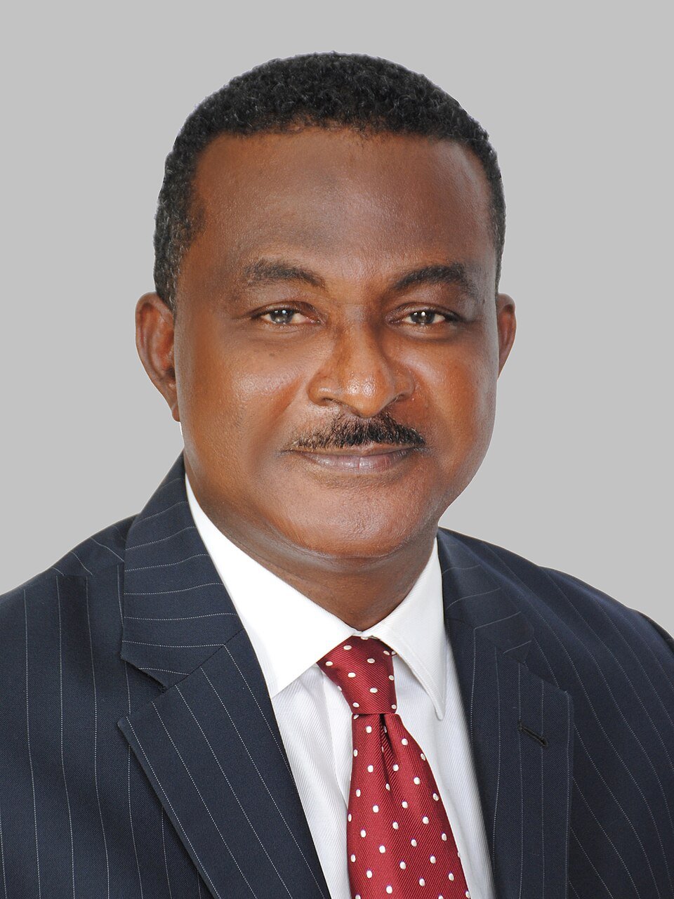 Portrait of George Kweku Ricketts-Hagan, who discussed the next phase of Ghana's 24-hour economy policy; portrait, not a photograph of the interview.