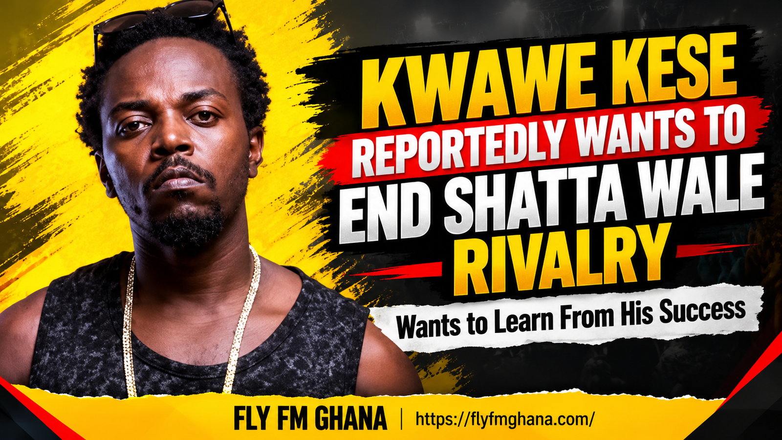 Kwaw Kese Reportedly Wants to End Shatta Wale Rivalry and Learn From His Success