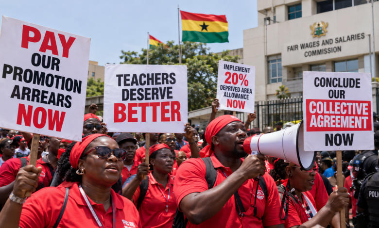 Ghana teachers’ strike 2026 negotiations